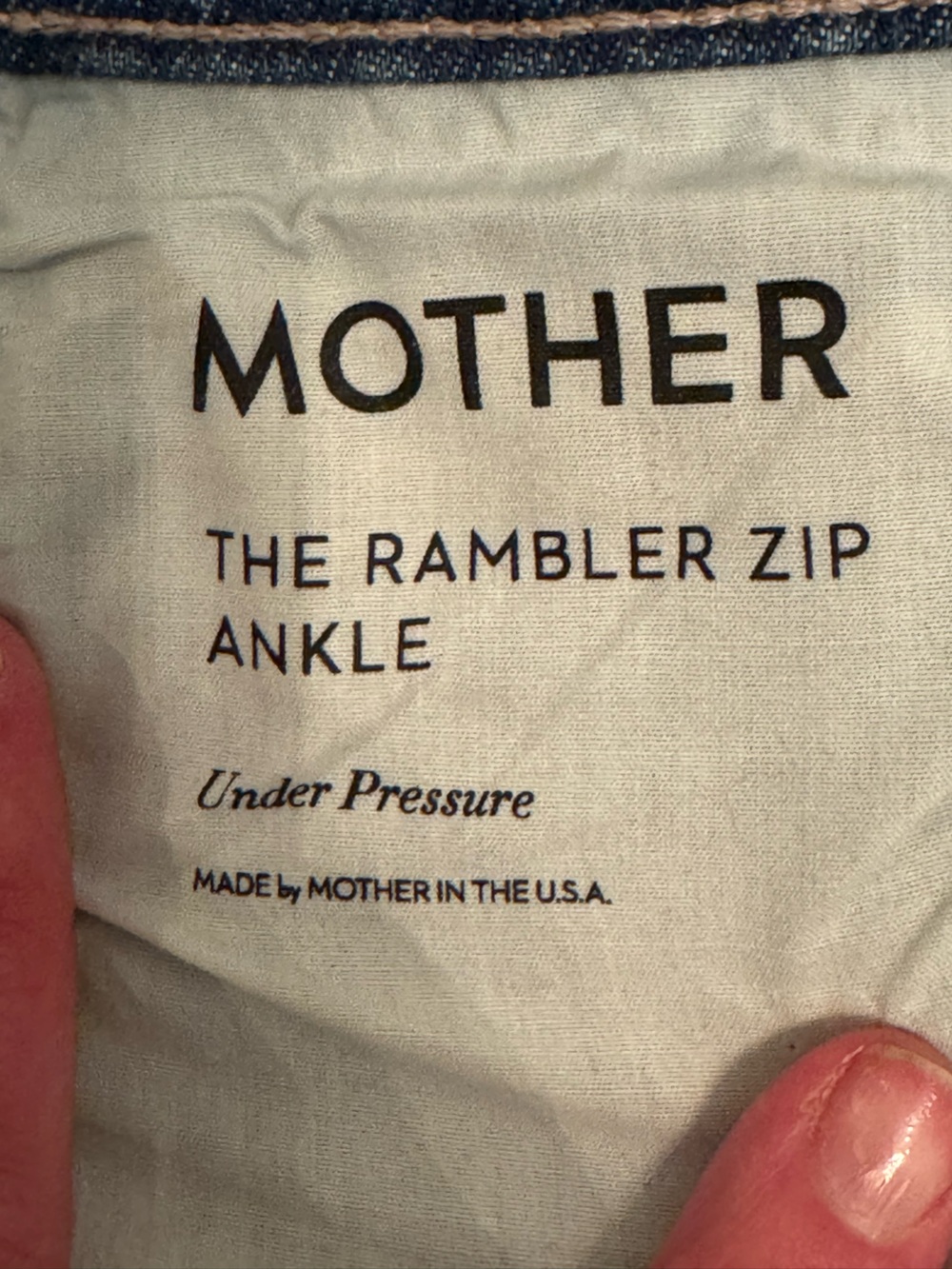 MOTHER JEANS x Bowie - Picture 7 of 12
